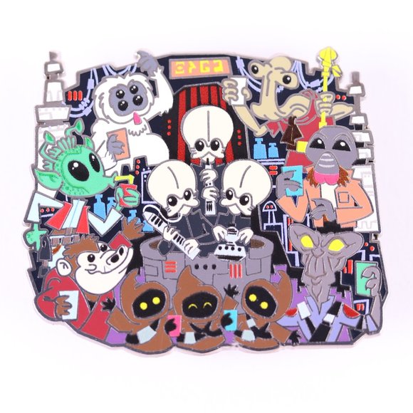 Star Wars Family Cluster Supporting Cast Disney Pin - Picture 2 of 5